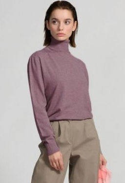 Водолазка из тонкого трикотажа