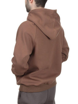 E21 DK. BROWN Худи мужское (90% хлопок, 10% полиэстер)