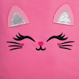 Детский сумка - шопер с допиками NAZAMOK Котейка, 32х23см - NAZAMOK KIDS фото 4
