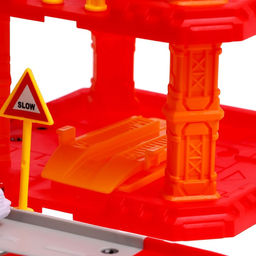 Парковка Пожарная станция, с металлическими машинкой и вертолётом - Автоград фото 10