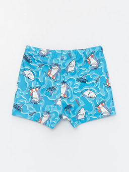 Bask?l? H?zl? Kuruyan Erkek ?ocuk Boxer Mayo - Waikiki фото 2