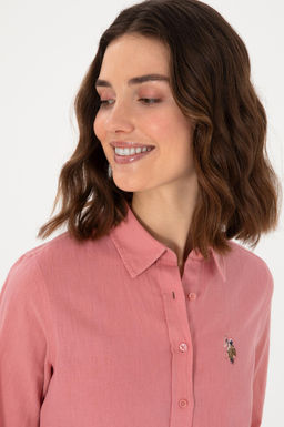 Kad_n Pembe Uzun Kollu Basic G_mlek Sepette S_rpriz _ndirim - U.s. polo assn фото 2