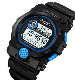 Часы наручные Skmei мужские электронные спортивные 2392black-blue