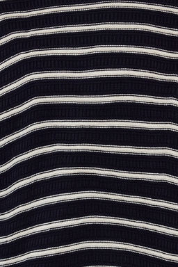 TRENDYOL MAN Lacivert Casual Unisex Oversize Bisiklet Yaka Cizgili Triko Kazak TMNAW25KZ00025 - Trendyolmilla фото 18