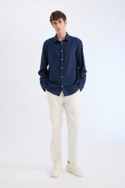 Yazl?k Jogger Pantolon Basic Duz Cepli Dar Paca