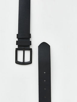 ?ift Y?nl? Deri G?r?n?ml? Erkek Kemer