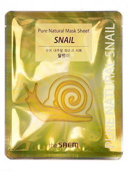 Маска тканевая Pure Natural Mask Sheet (Snail), THE SAEM, 20 мл