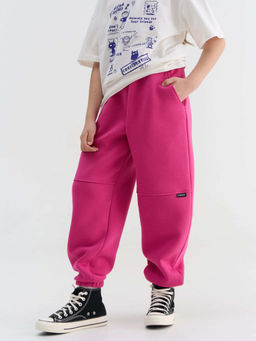 Джоггеры Бабл-гам с карманами утепленные 7+ - Bungly фото 7