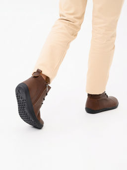 Ботинки женские демисезонные 352.NATAbl.Светло-коричневая оттима/Шерсть