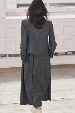 HERRINGBONE WOOL BLAZER ZW COLLECTION - Zara фото 5