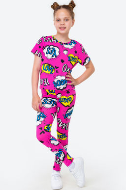 Летний костюм из бамбука для девочки Bonito