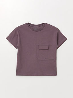 Bisiklet Yaka K?sa Kollu Basic Erkek Bebek Ti??rt