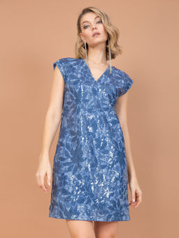 Платье с пайетками Новый год