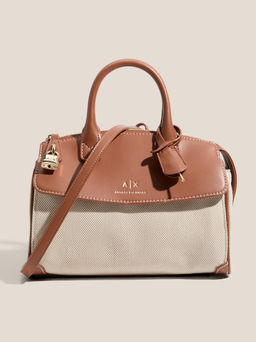 Женский тоут ARMANI EXCHANGE JANE Артикул 4368297, светло-бежевый