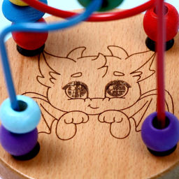 Серпантинка-лабиринт Дракончик 12 8,7 1 см - Simaland фото 4