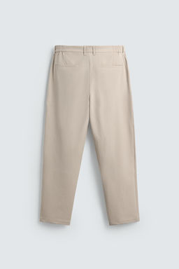 PANTAL?N REGULAR FIT CONFORT / Beige - Zara фото 7