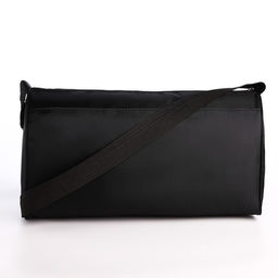 Сумка спортивная Never stop, 40х21х19 см, отдел на молнии, цвет чёрный - Nazamok фото 9