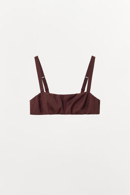SATIN BANDEAU BRALETTE - Zara фото 4