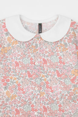 КР 302446-1/сахар,летний день к565 блузка для дев - Crockid фото 2