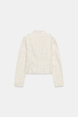 CAZADORA DENIM TRF ESTAMPADO FLORES / Estampado - Zara фото 10