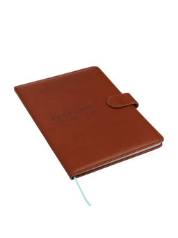 Дневник школьный 1-11 класс, ляссе, обложка искусственная кожа, с хлястиком, коричневый