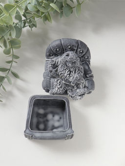 Шкатулка "Кот в кресле", 8см