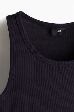 Camiseta sin mangas en canal? Slim Fit - H&m фото 7