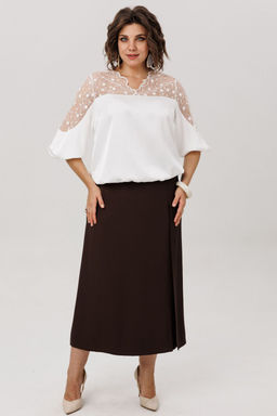 Блуза ANELLI 1790 фарфоровое кружево