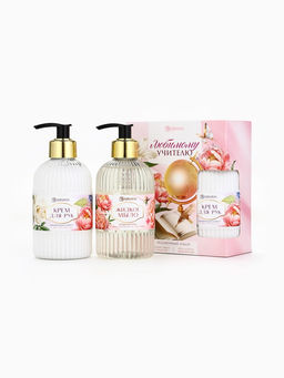 Подарочный набор Любимому учителю, мыло для рук 300 мл, крем для рук 300 мл, Чистое счастье  фото 2