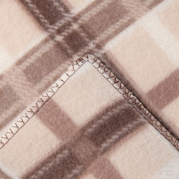 Плед Sherlock 140х200см, цвет бежевый, флис 180г/м пэ - Belezza фото 4