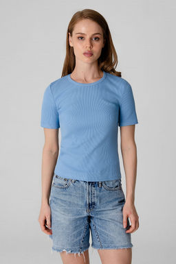 Арт.3203/4 Футболка женская 42-48 (4 шт) Цвет:Голубой - Калинка фото 2