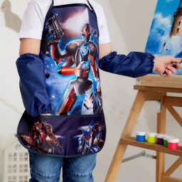 Фартук с нарукавниками детский Этель Робот, 49 х 39 см  фото 3