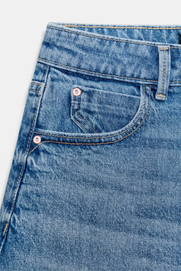 SHORTS Z1975 MOM FIT / Azul medio - Zara фото 9