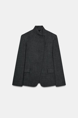 100% WOOL BLAZER ZW COLLECTION - Zara фото 3