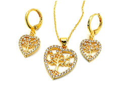 Подвеска и серьги "Древо жизни"