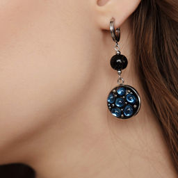 Серьги из муранского стекла CRYSTALIZE LS3191 - Vloes фото 2