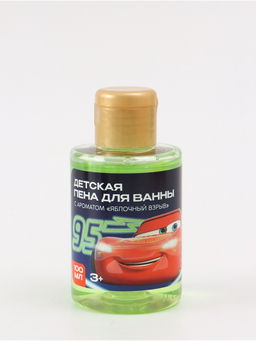 Цена за 2 шт. Детская пена для ванны, аромат яблочный взрыв, 100 мл, Машинка