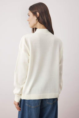 Siyah-Ekru Basic Ikili Paket Triko Kazak TWOAW26KZ00232 - Trendyolmilla фото 4