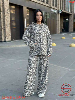 Костюм с мехом утепленный