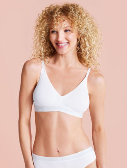 Мягкий бюстгальтер в рубчик ESMARA  фото 2