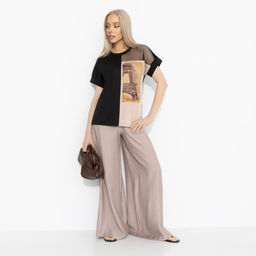 Футболка комбинированная с сеткой, Ты в деле (стиль) - Charutti фото 6