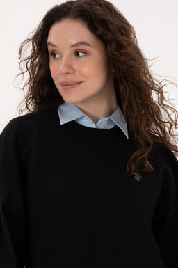 Kad_n Siyah Sweatshirt - U.s. polo assn фото 2