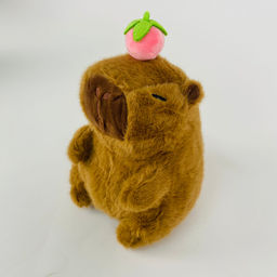 Мягкая игрушка Капибара с ягодой 22 см (арт. YE240618-6) - Storyland фото 14