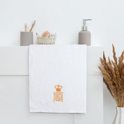 Полотенце махровое Королева 30х60 см, 100% хлопок, 340 гр/м2