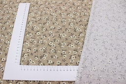 Теплый хлопок Сесилия цв.латте, ш.1.5м, хлопок-100%, 150гр/м.кв - Купава фото 4