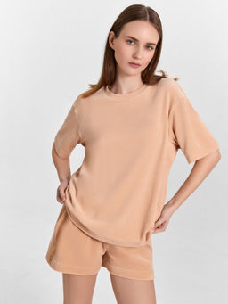 КОМПЛЕКТ ЖЕНСКИЙ (ДЖЕМПЕР, ШОРТЫ)