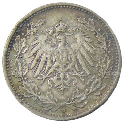 1/2 марки 1907 года D Германия