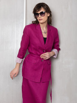 Жакет льняной