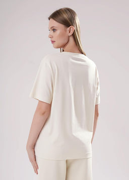 LF15-106 Футболка жен. Футер теплый (ЧЗ)