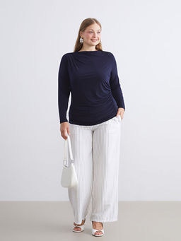 Bisiklet Yaka B?zg?l? Kad?n Body